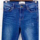 Free People  Womens 24 Great Heights Frayed Skinny Jeans Mid Rise Ankle Photo 3