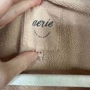 Aerie  LumberJane Toasty Brown Button Down Fleece Shirt Shacket Jacket Medium Photo 3