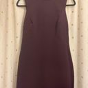 EXPRESS  Mock Neck Cap Sleeve Back Zipper Midi Sheath Dress - Small Photo 1