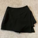 C/MEO COLLECTIVE Revolve  Black Lined Mini Skort Photo 0