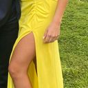 Meshki Yellow Cutout Formal Dress Photo 1