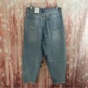 INC  Light Indigo High Rise Studded Cropped Mom Jeans Photo 11