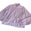 Juicy Couture Juicy by  Lilac Sky Purple Terrycloth Y2K Zip Up Sweatshirt XL Photo 0