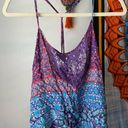 In Bloom  multi colored hippie tank top size small ☮️ Photo 0