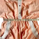 One Piece Vintage 80s 90s Peach  Romper Large Photo 4