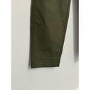 Everlane  The Poplin Pleated Taper Pant Kalamata Green ankle High Rise size 6 Photo 4