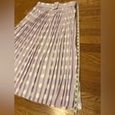 OVI Belted pleated midi skirt lilac size M Photo 5