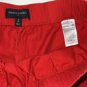 Banana Republic  Shorts Womens Small Red Side Split pull on pockets Photo 6