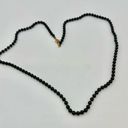 Daisy Oops a  black beaded long necklace Photo 3