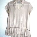 Ro & De  beautiful romantic style blouse flowy and sheer Photo 2