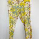 Francesca's Yellow Tie Dye Leggings Photo 1