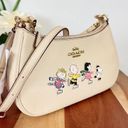 Coach NWT  X Peanuts Teri Shoulder Bag With Snoopy And Friends Motif Photo 2