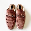 Steven By Steve Madden Steven Steve Madden Razzi Pink Velvet Mules Size 8.5 Leather Lined Barbiecore Photo 4