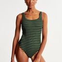 Abercrombie & Fitch NWOT A&F 90s Scoopneck One-Piece Swimsuit Photo 0