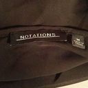 Notations 𝅺 Sheer Black Spaghetti Strap Camisole Size Medium Photo 2