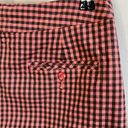 Lady Hagen  SALMON PINK AND GRAY PLAID GOLF MINI SKORT Size  8 Photo 7