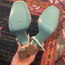 Betsey Johnson  Something Blue Beth Embellished Platform Sandals Bridal White 10 Photo 7