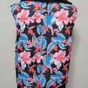 Nba  Chicago Bulls floral sleeveless hoodie size large Photo 3