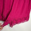 Torrid  fushia pink pleated eyelet shorts size 2 Photo 7