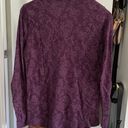 Woolrich Purple Floral Thermal Shirt Photo 3