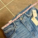 Good American NEW  Good Legs Flare Twisted Slit Denim Jeans Blue Indigo 4 27 NWT Photo 10