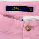 Polo  Ralph Lauren Embroidered Pineapple Shoe Pink Chino Shorts Size 2 3" Photo 3