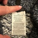 BCBGMAXAZRIA  Womens Sweater M/L Blue Wool Elinor Knit Cowl Neck Fair isle Hi-Low Photo 7