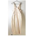 Free People NEW  Leonie One-Piece Overalls Jumpsuit Medium cream Photo 2