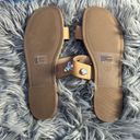 A New Day  Slip Sandals Beige Diamond Accents Size 9 Photo 1