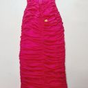 Michael Costello  x REVOLVE Davie Midi Dress in Hot Pink Photo 0