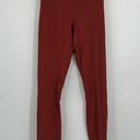 Lululemon  Align Pant II 25" Dark Sport Red Size 2 Photo 0