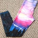 Terez NWOT  Mountain & Sky View Leggings Large Photo 0