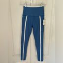 Beyond Yoga NWT  Spacedye New Moves High Waisted Midi Legging Sky Blue/White Photo 7