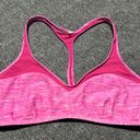 Lululemon Water Salty Swim Sport Top Size 8 Mini Oki Heathered White Pow Pink Photo 0