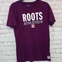 Roots  Athletics Canada Purple Short Sleeve Tee Photo 0