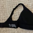 Felina NWT-  Black Padded Adjustable Strap Deep V Bra Photo 2