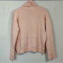 Barney’s New York Barneys New York Women’s Textured Turtleneck Sweater Pink Size Medium FLAW Photo 9