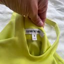 Elizabeth and James  neon yellow bright mini skater dress 6  Photo 13