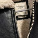 Abercrombie & Fitch Leather Jacket Photo 2