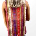 Bobeau  Sleeveless Tribal Tank Size Small Photo 1