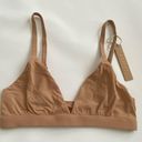 SKIMS NWT  Everybody Triangle Bralette Ochre Bra size XS Photo 0