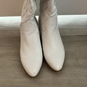 White Cowboy Boots Size 7 Photo 2