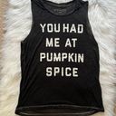 Fifth Sun  You Had Me At Pumpkin Spice Burnout Tank Top Small Photo 0