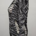 BKE  black marled shredded cardigan size xs Photo 5