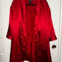 Red Satin Robe Size M Photo 0