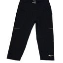 Saucony  Womens Bullet Series Run Dry Running Capri Pants Black Small Photo 0