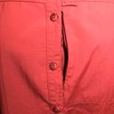 REI Women’s Button Down Vented Long Sleeve Shirt Red Size 1X Photo 7