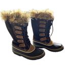 Sorel  Joan Of Arctic Snow Waterproof Leather Boots Size 8 Winter Snow Gorpcore Photo 1