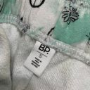 BP . white blue tie dye peace alien printed fleece shorts size Small NEW Photo 1