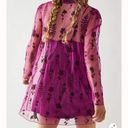 Free People Embroidered Sheer Mini Dress Photo 2